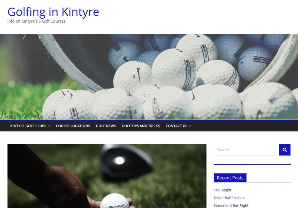 Golf Kintyre