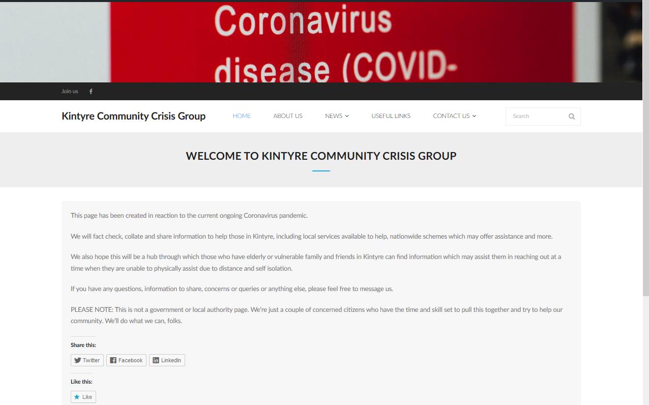 Kintyre Community Crisi Group